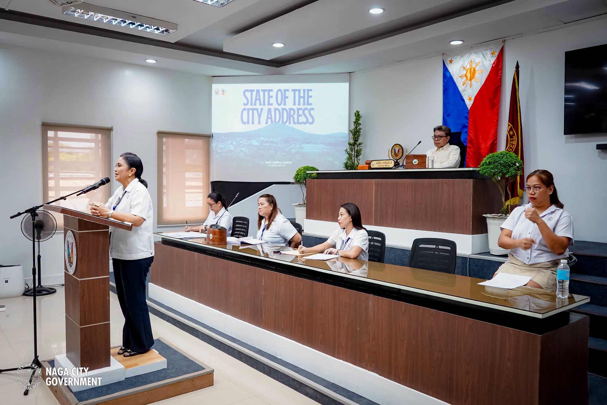 Mayor Leni Delivers Her First State of the City Address